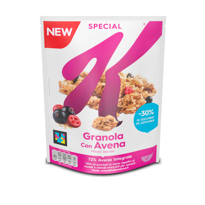 Kellogg's Granola Oats and Red Fruits 320g